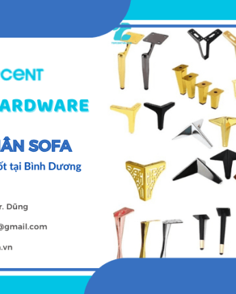 Tìm mua phụ kiện chân sofa ở đâu đẹp, giá tốt tại Bình Dương?