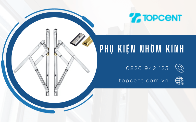 phụ kiện nhôm kính
