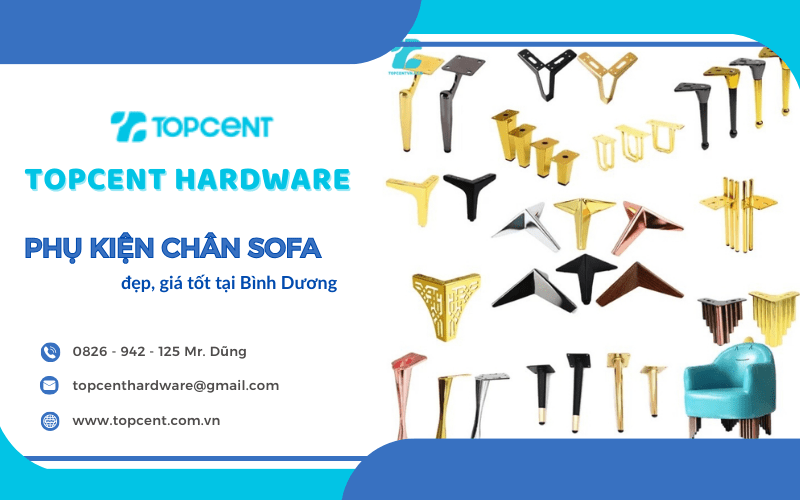 phụ kiện chân sofa