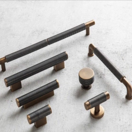Tay nắm brass thủ công MS06