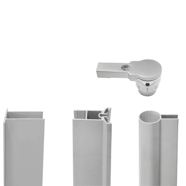Bản lề trục xoay cửa phòng tắm MS09