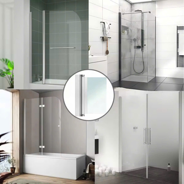 Bản lề trục xoay cửa phòng tắm MS09