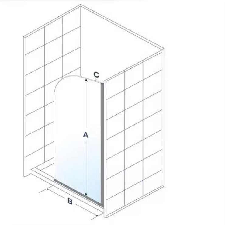 Bản lề trục xoay cửa phòng tắm MS09